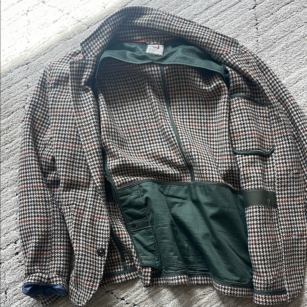 Stylish Houndstooth Jacket